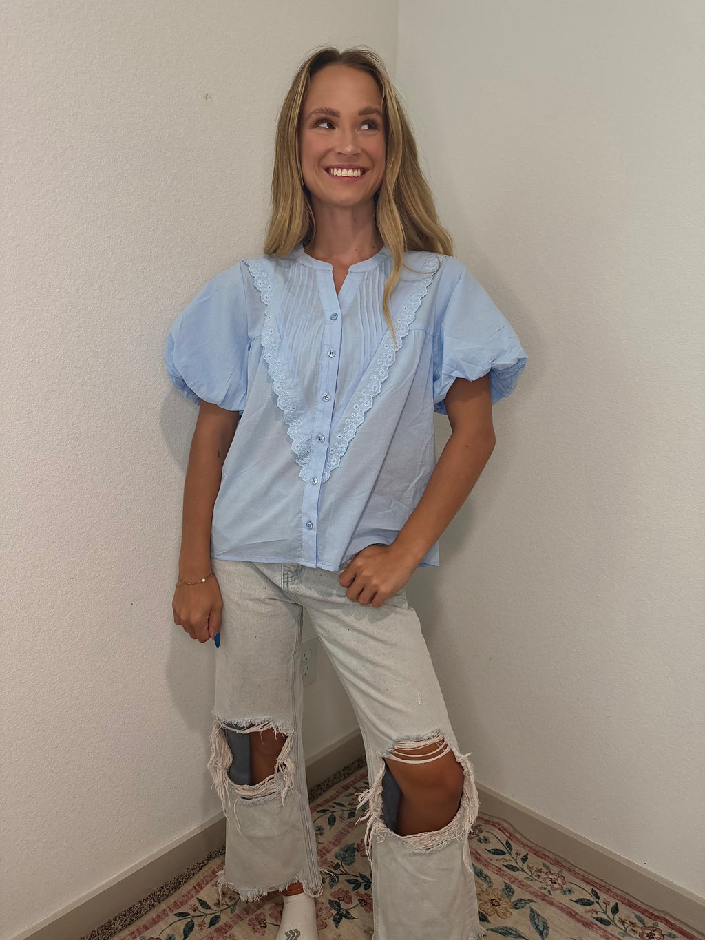 Heavenly Blue Top