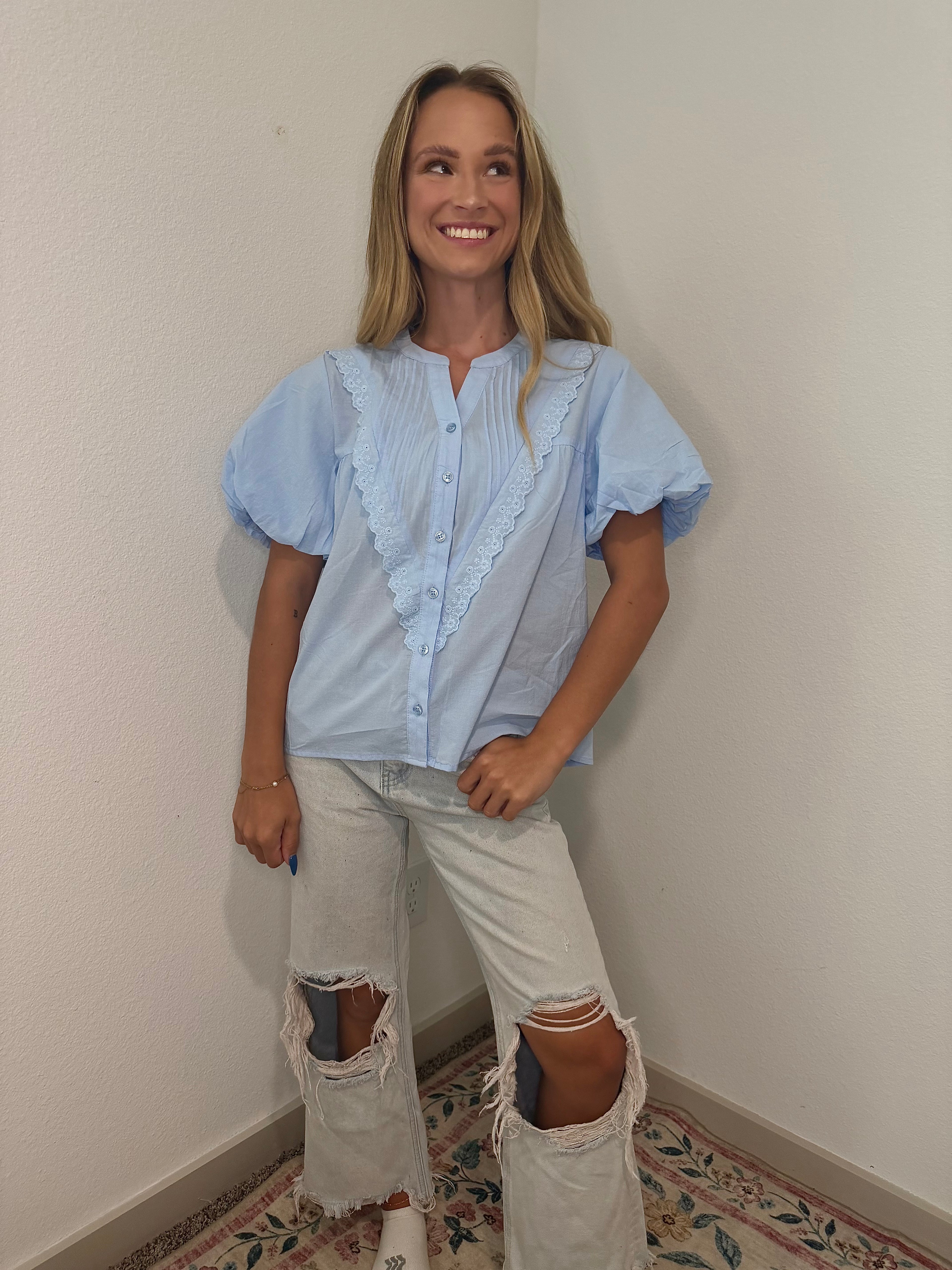 Heavenly Blue Top