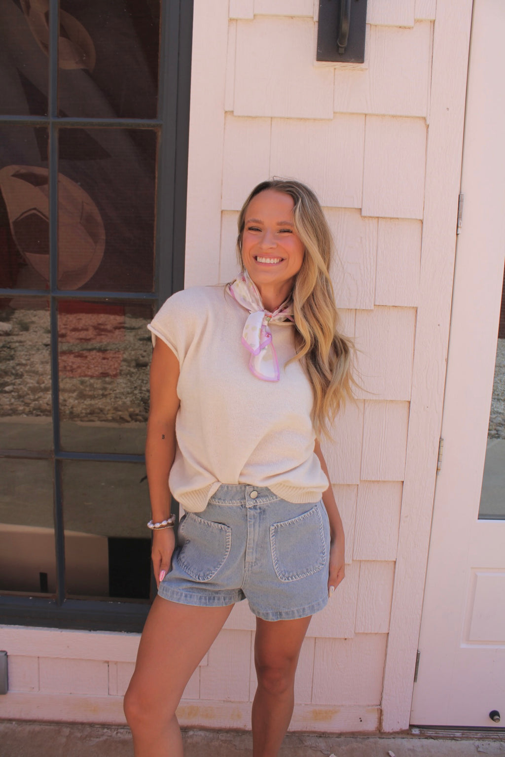 Hometown Honey Denim Shorts
