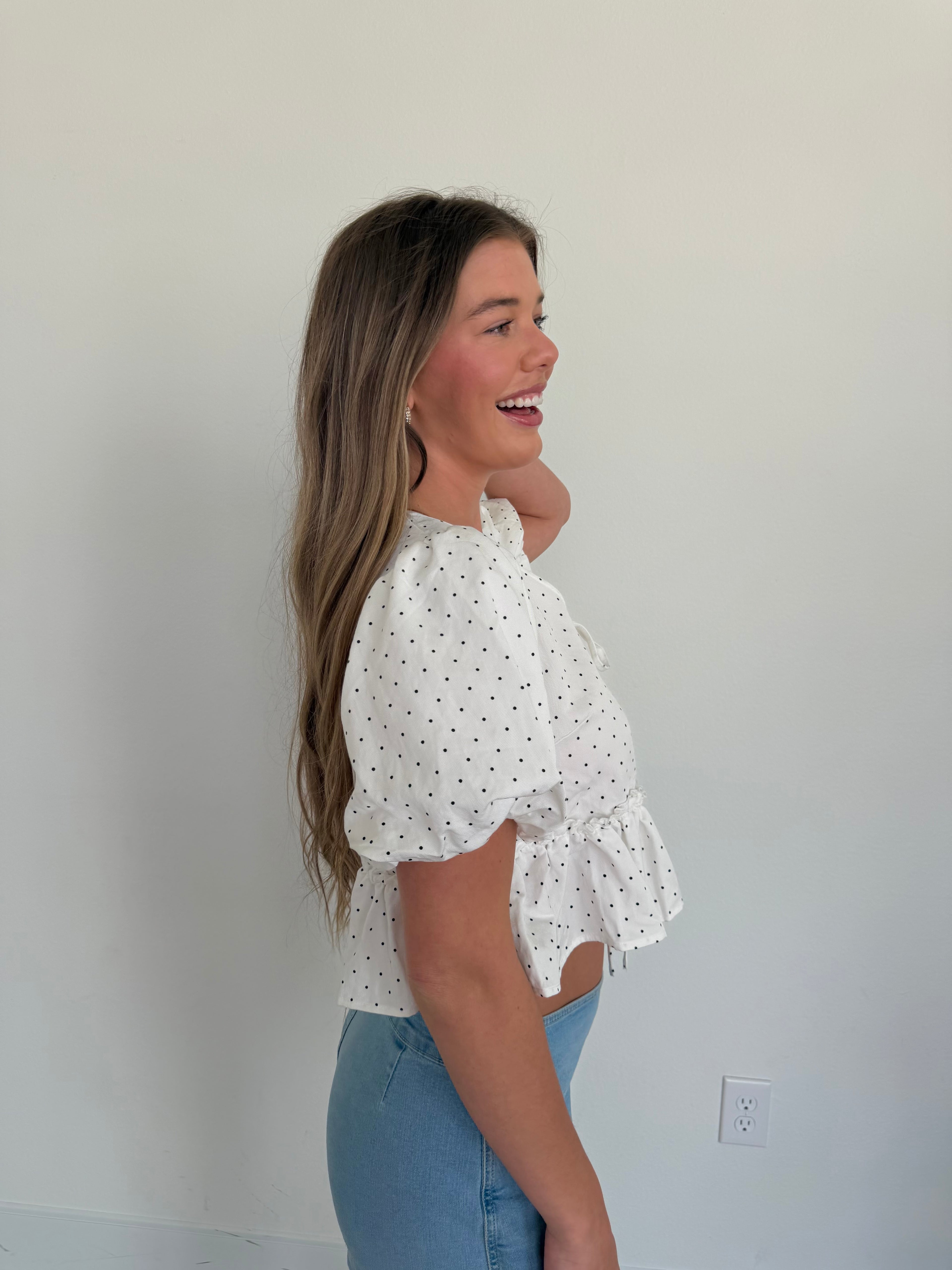 Polka Dot Muse Top