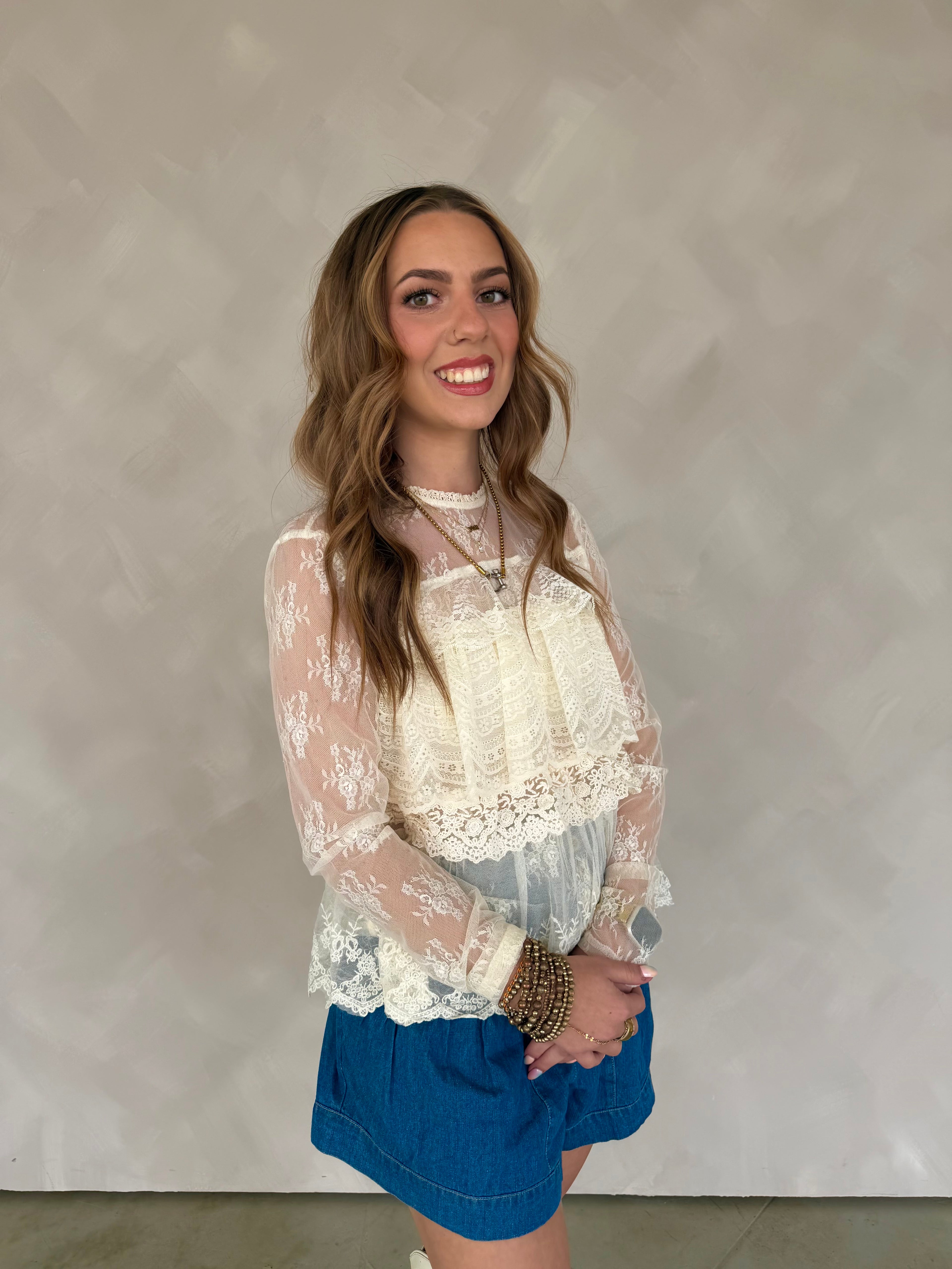 Woodrow Lace Top