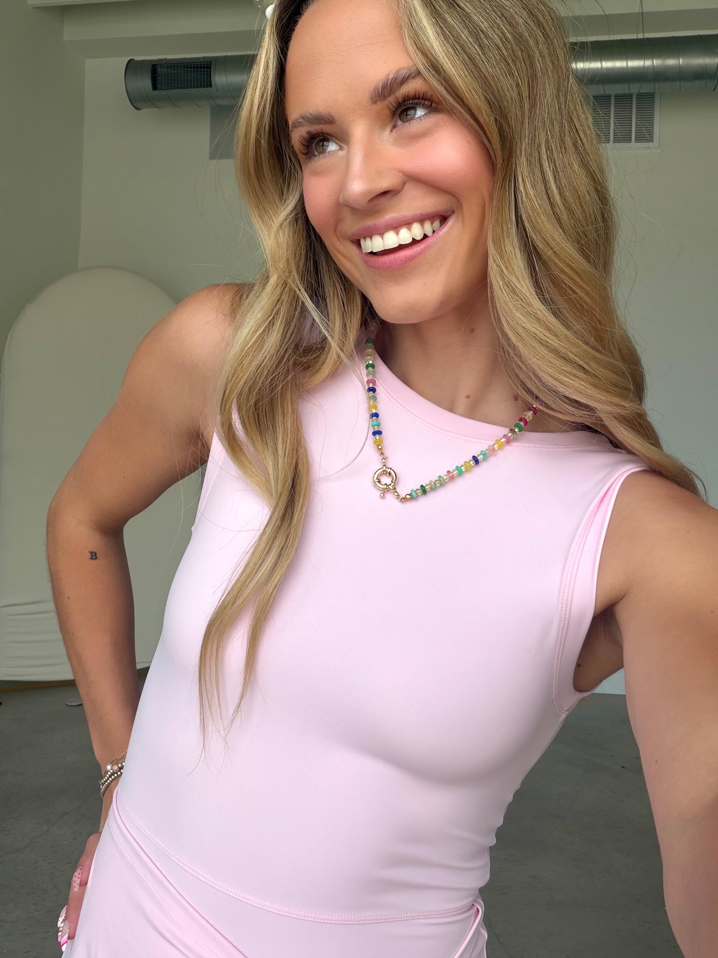 Sprinkle Pop Gemstone Necklace