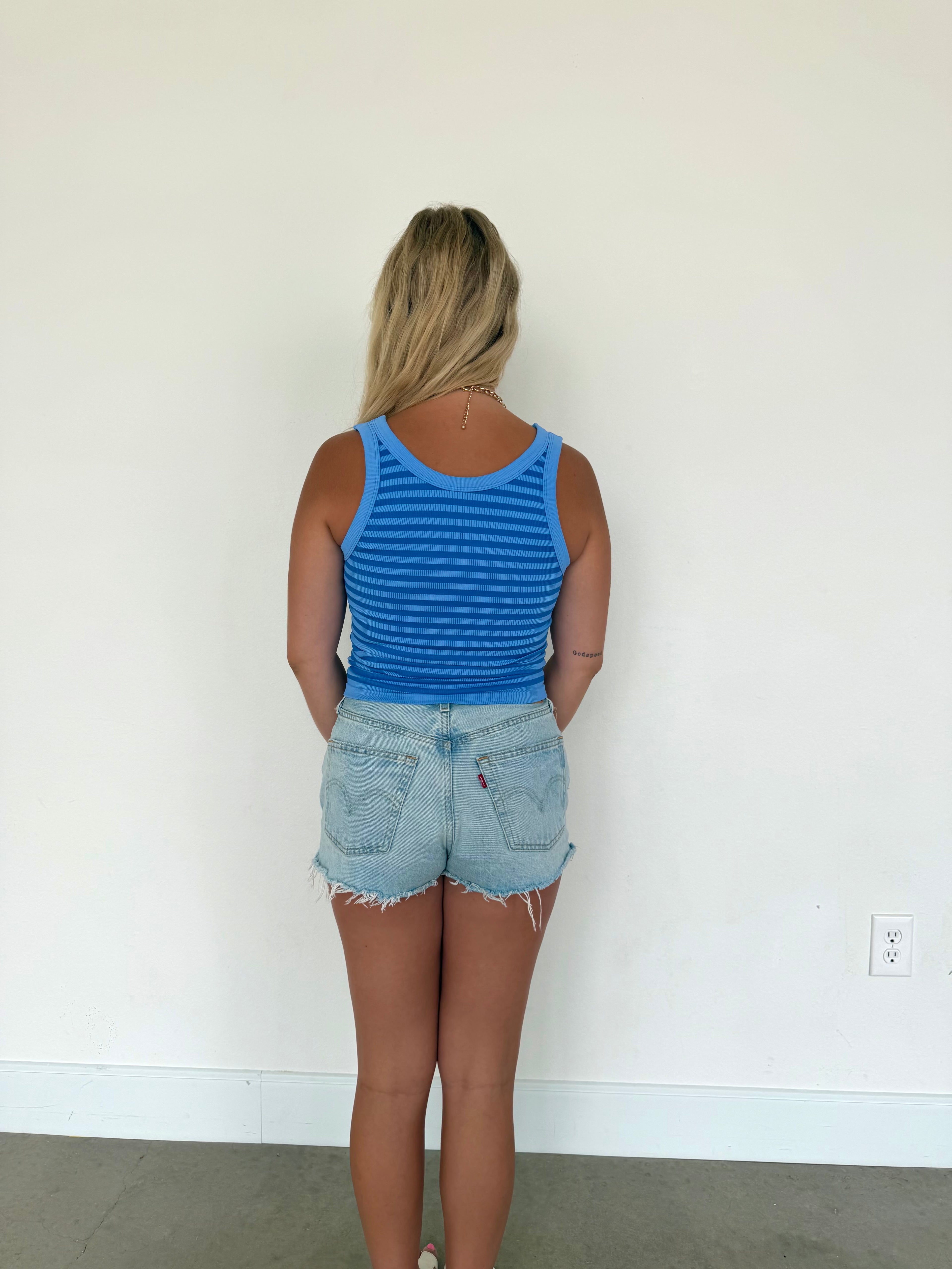 Coastal Ribbed Tank