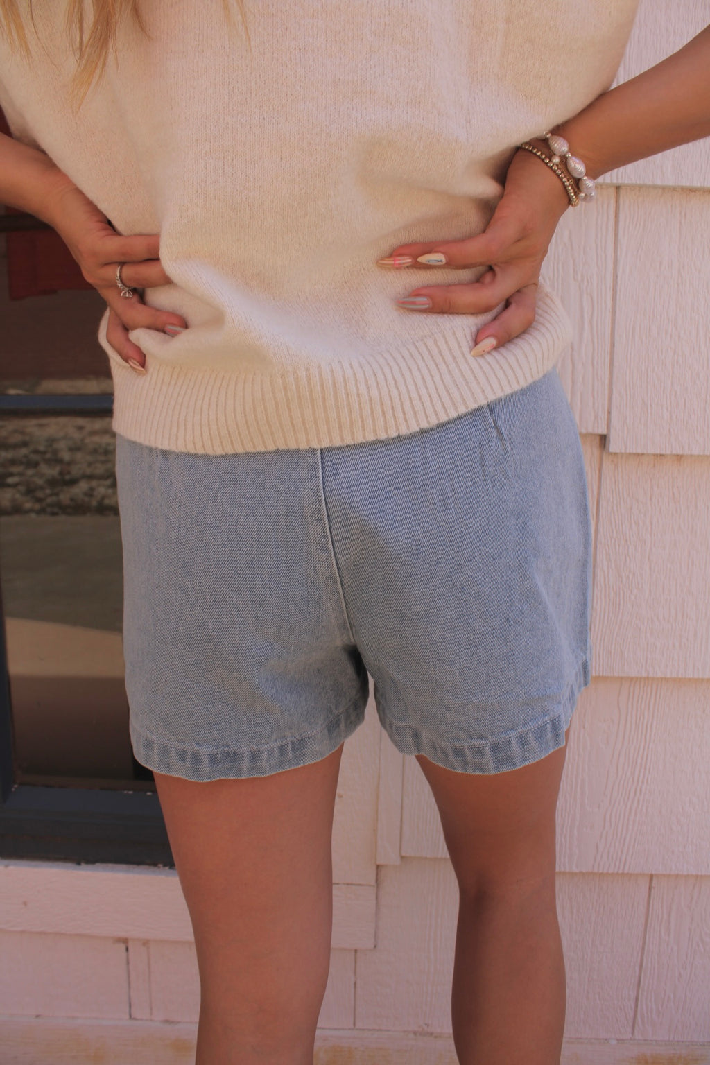 Hometown Honey Denim Shorts