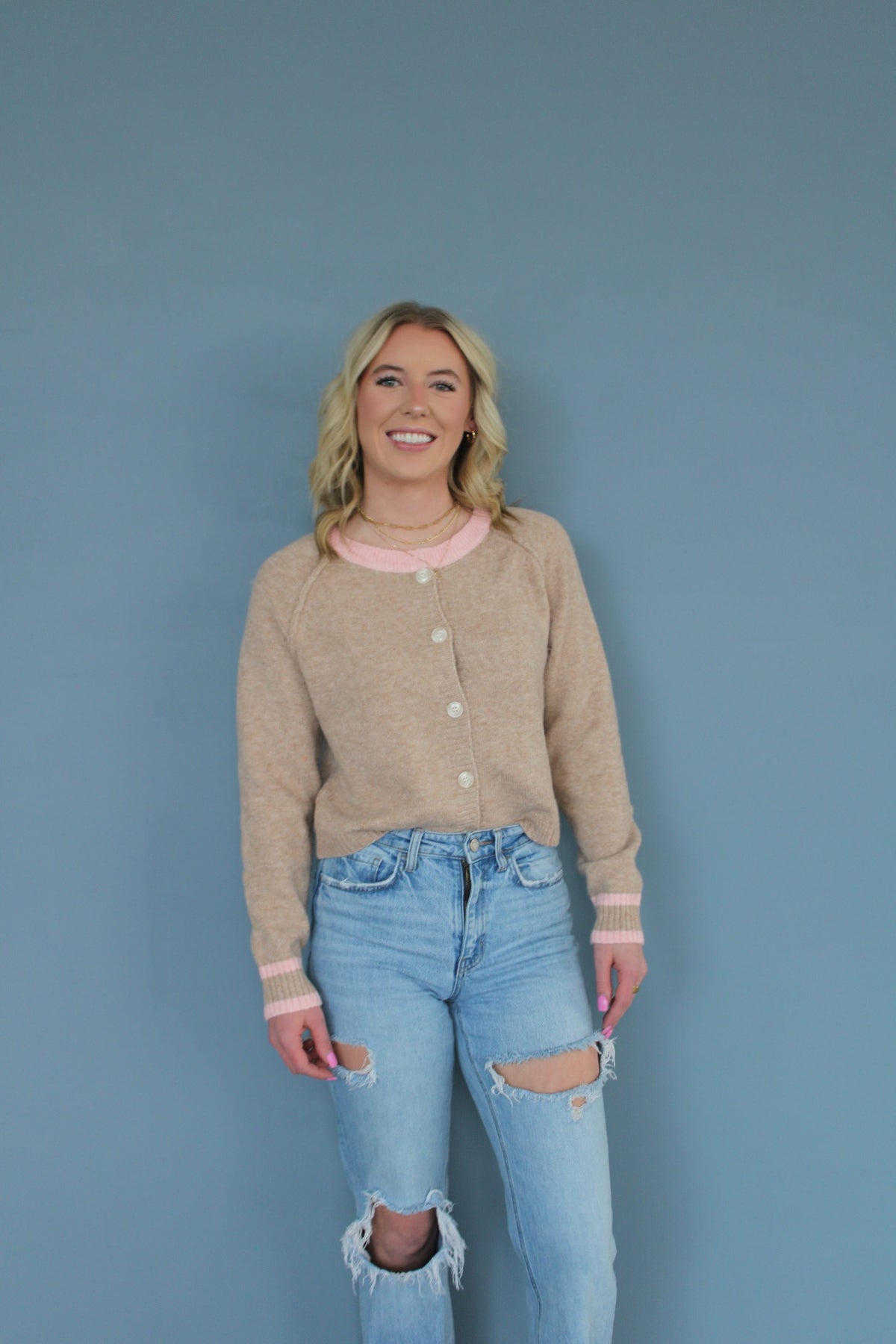 Cider & Blush Cardigan