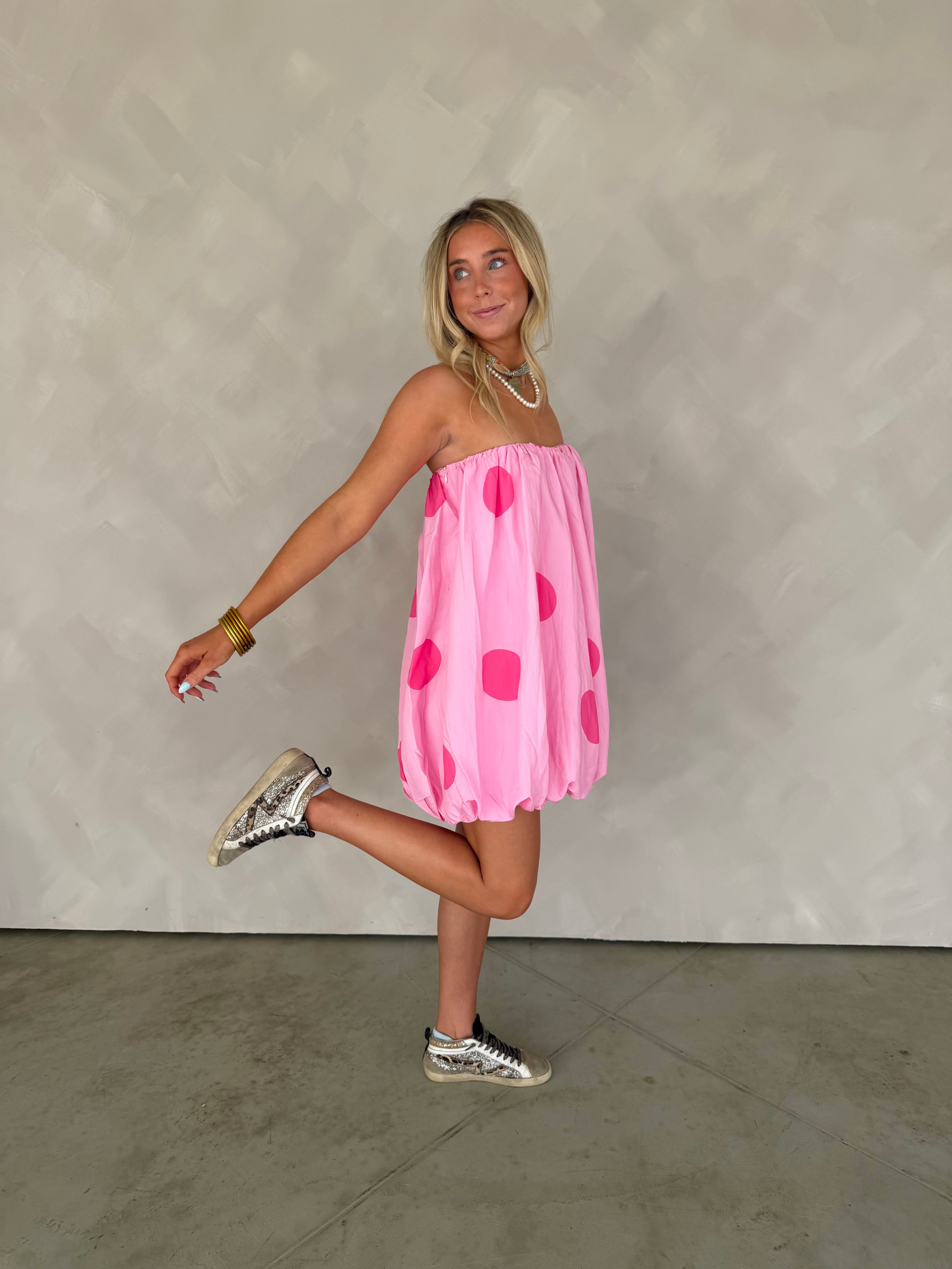 Pink Moscato Dress