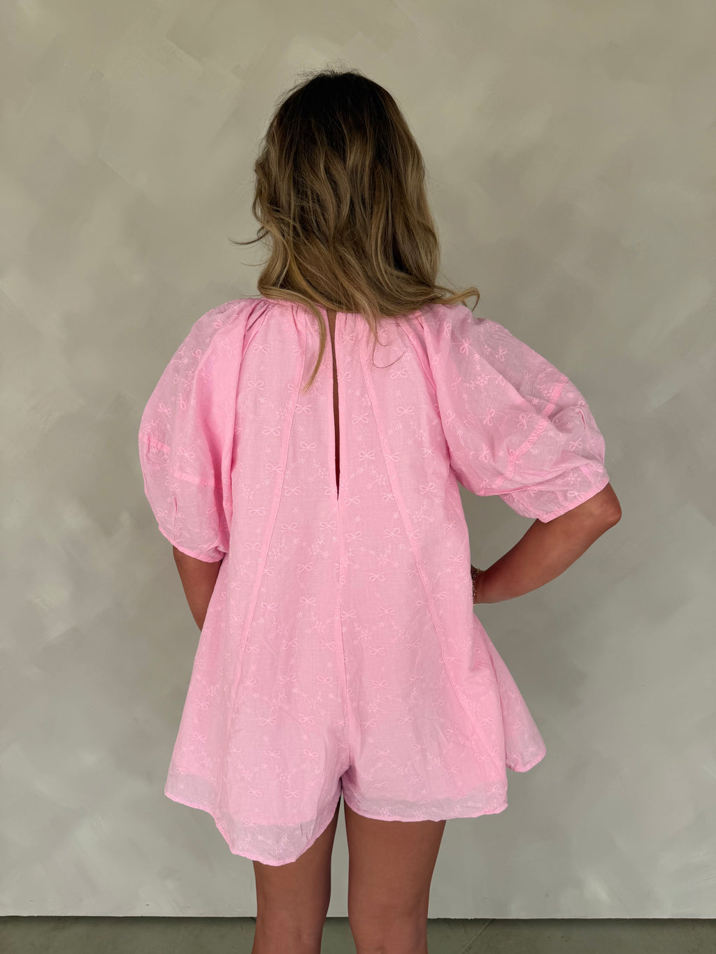 Princess Peach Romper