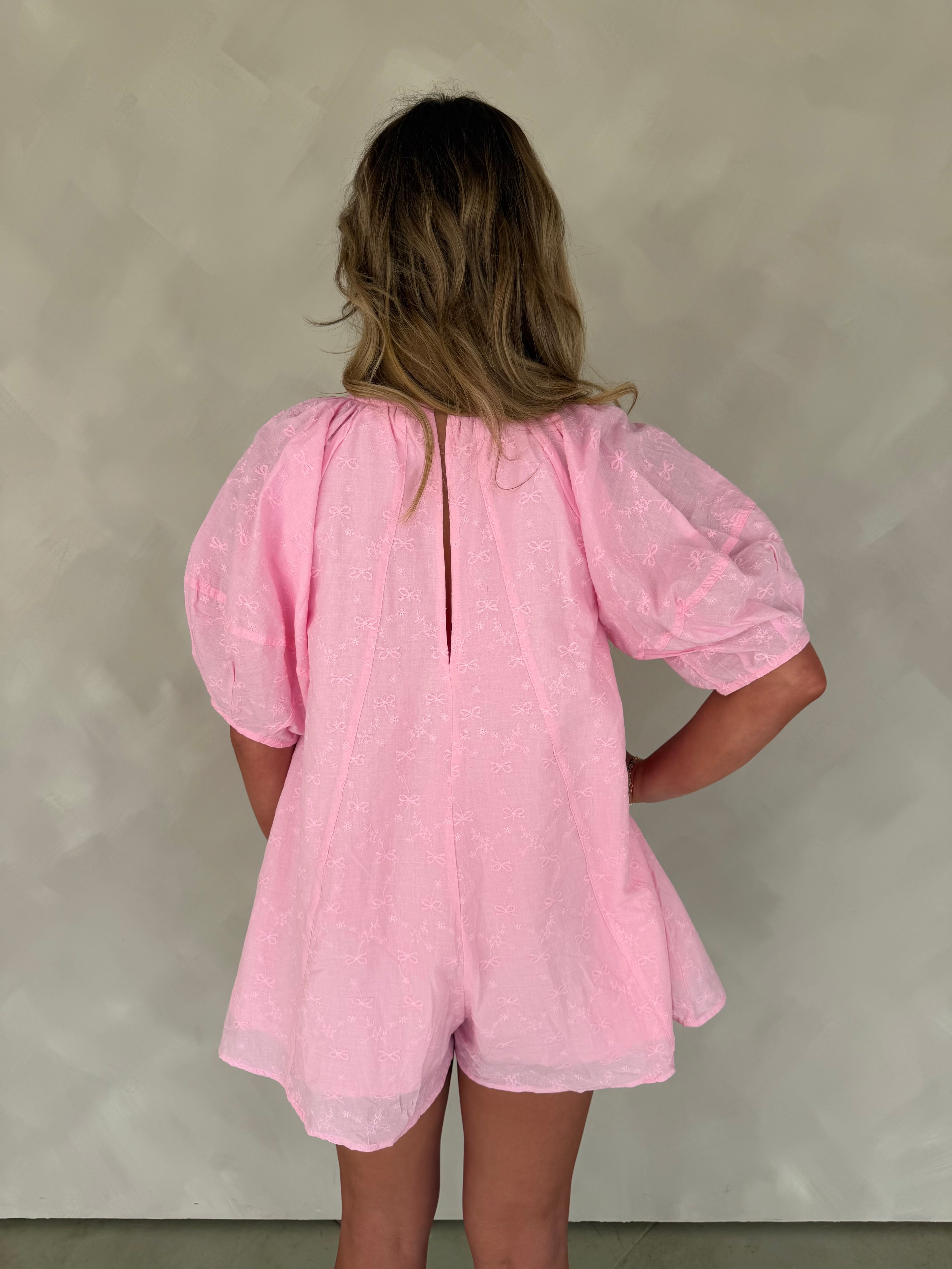 Princess Peach Romper
