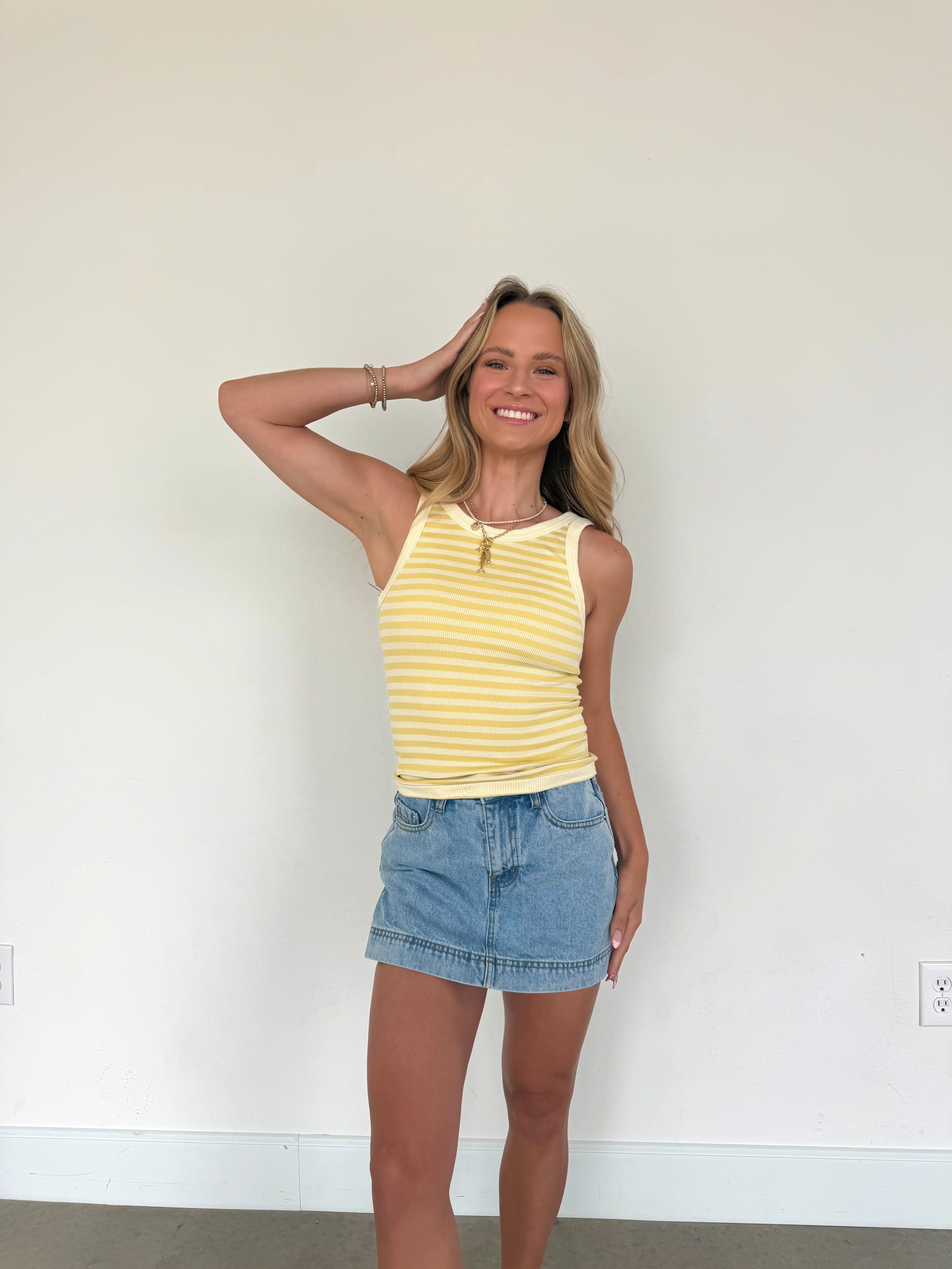 Coastal Ribbed Tank