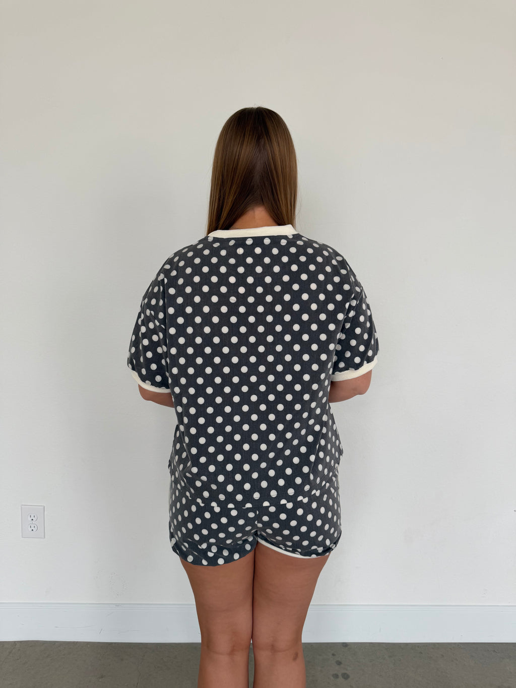 Lazy Day Polka Dot Set