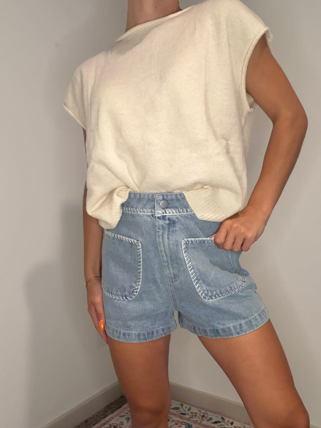 Hometown Honey Denim Shorts