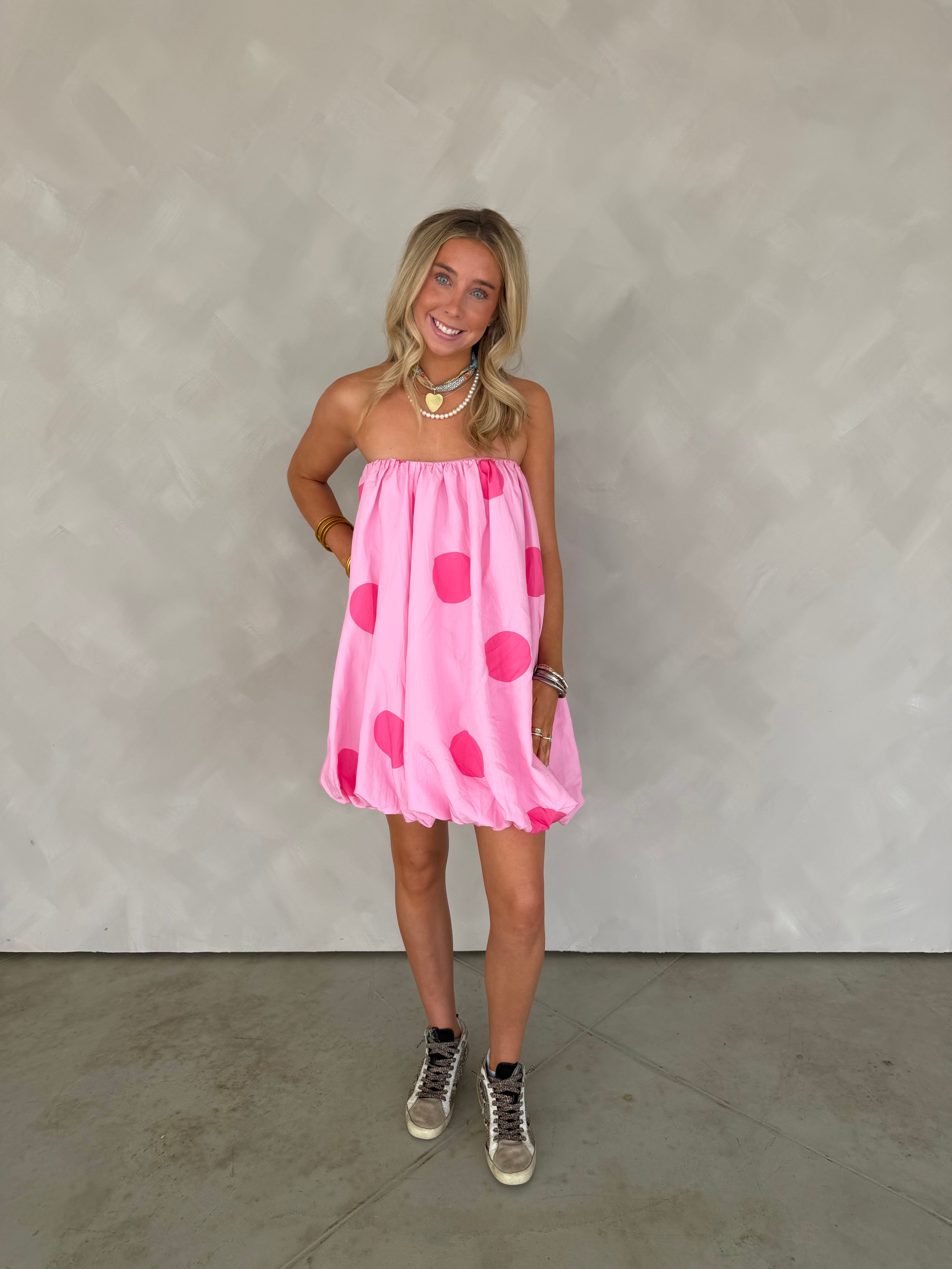 Pink Moscato Dress