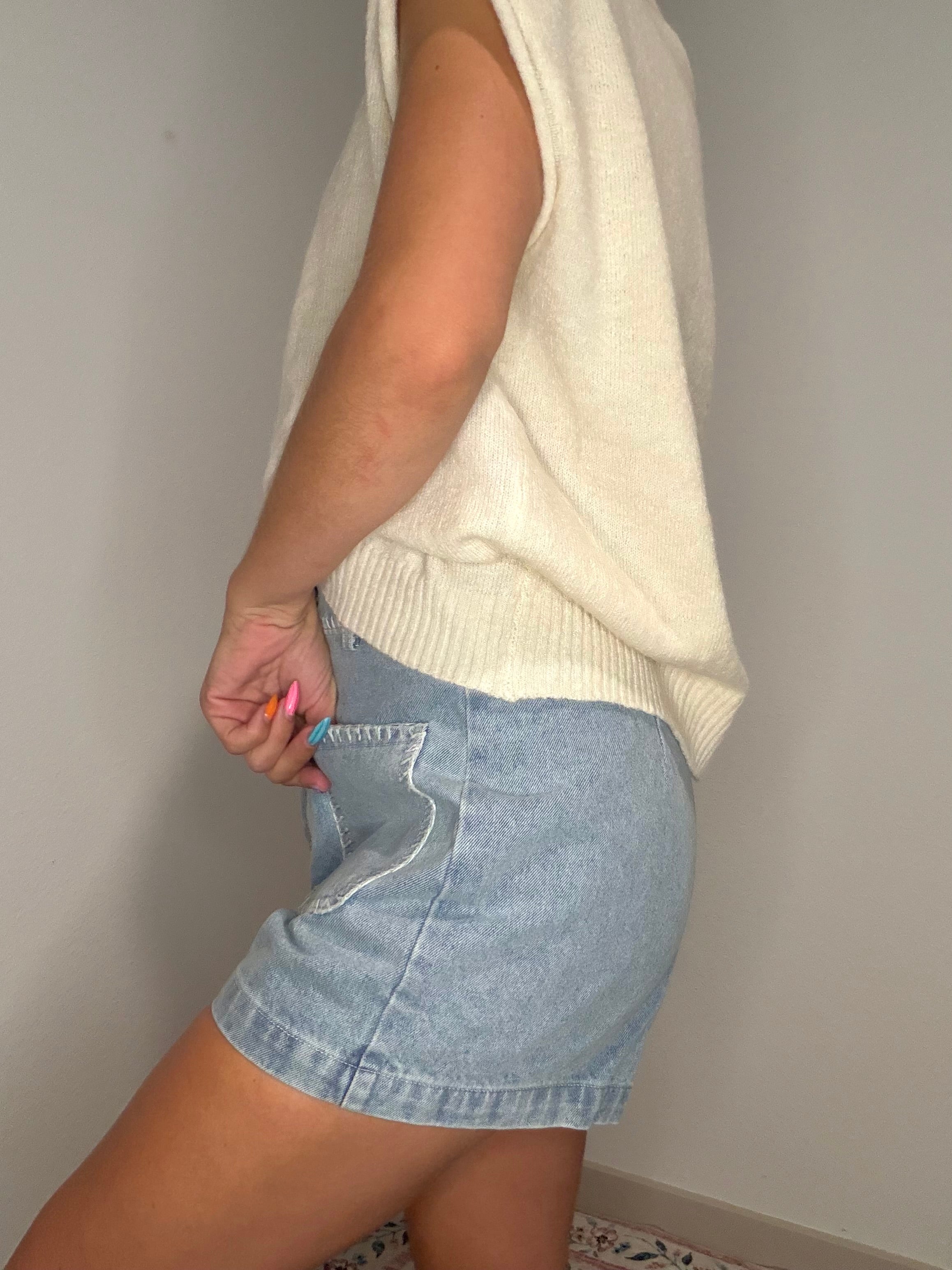 Hometown Honey Denim Shorts