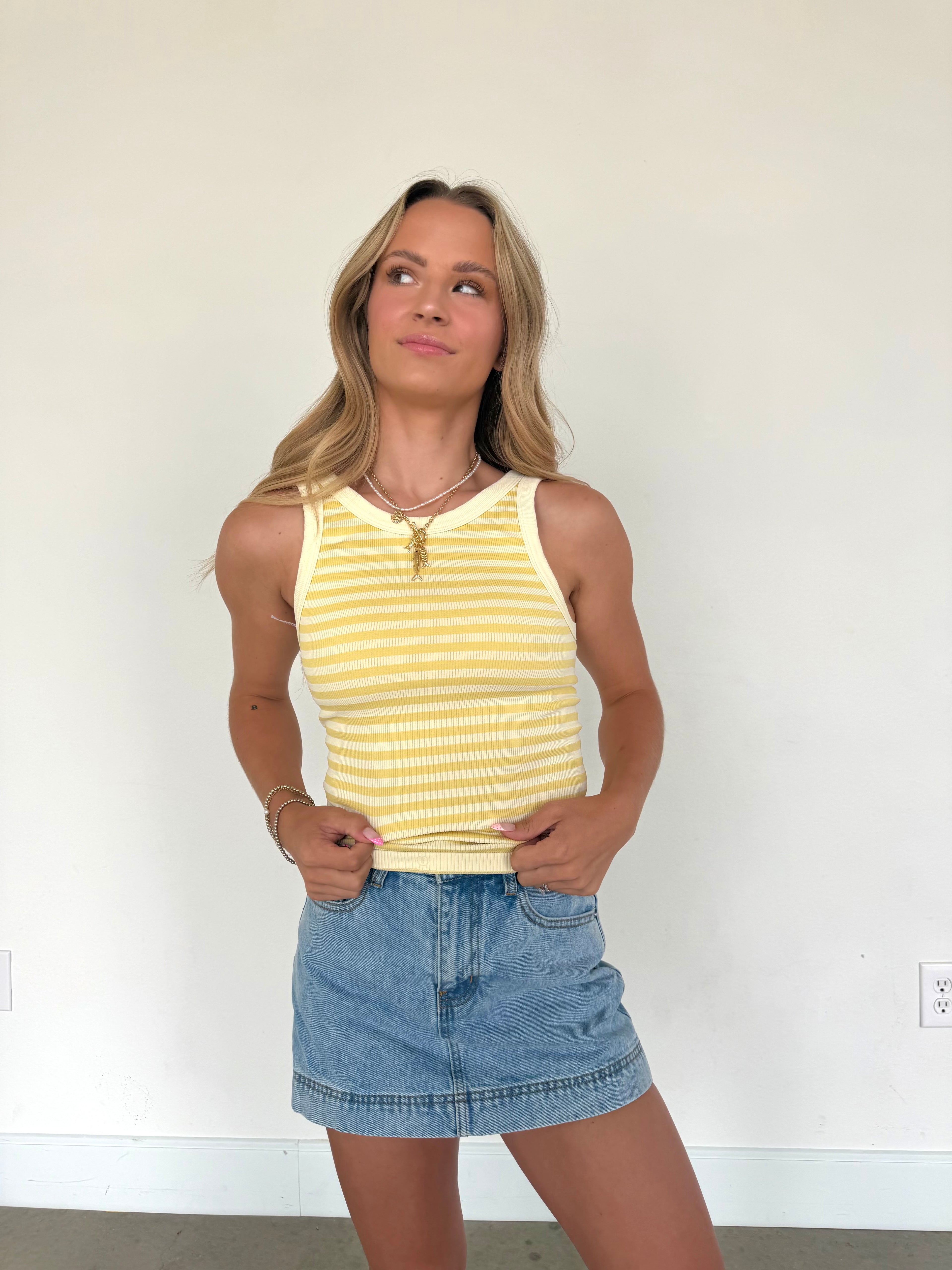 Coastal Ribbed Tank