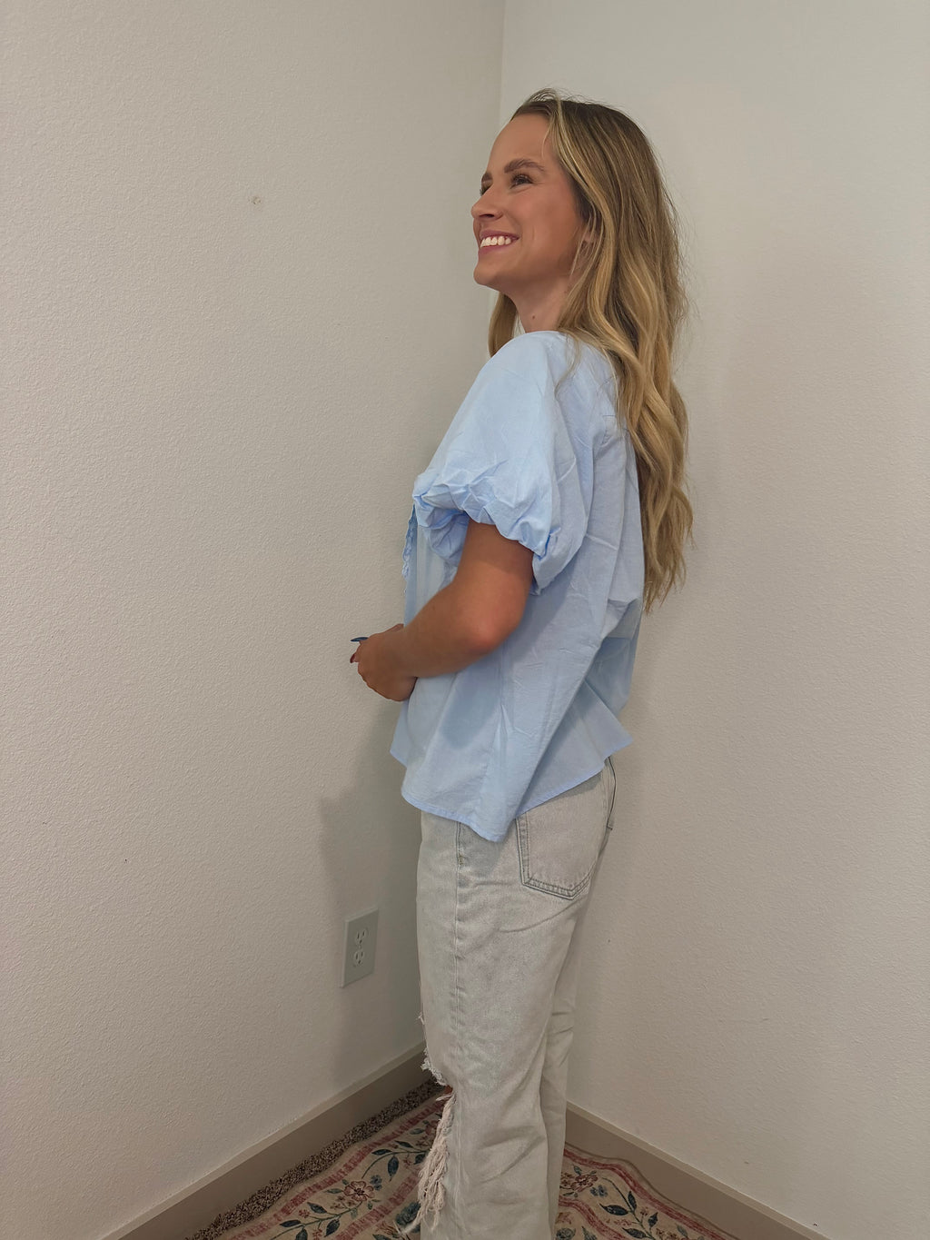 Heavenly Blue Top
